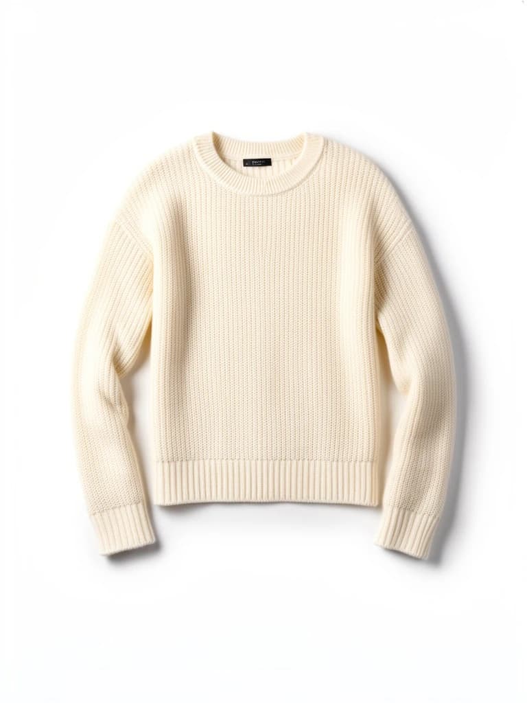 Cream sweater
