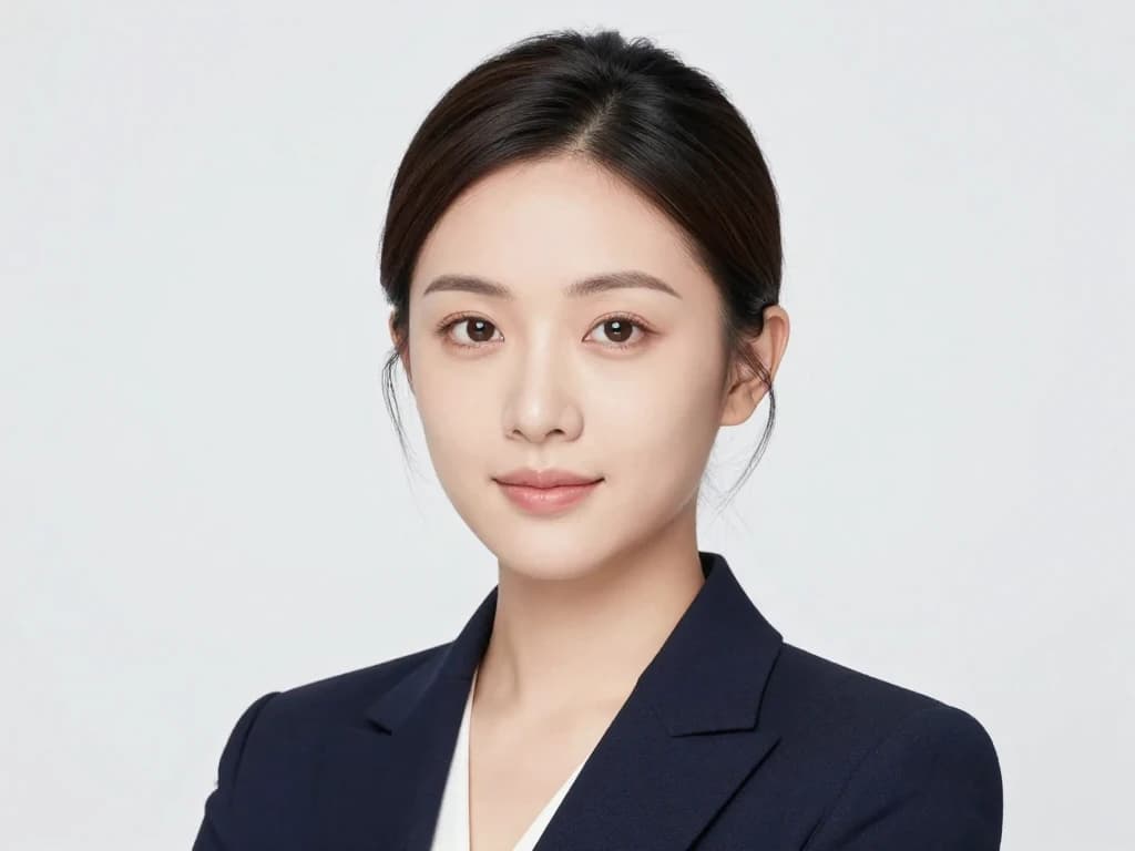 AI generated realistic professional headshot portrait