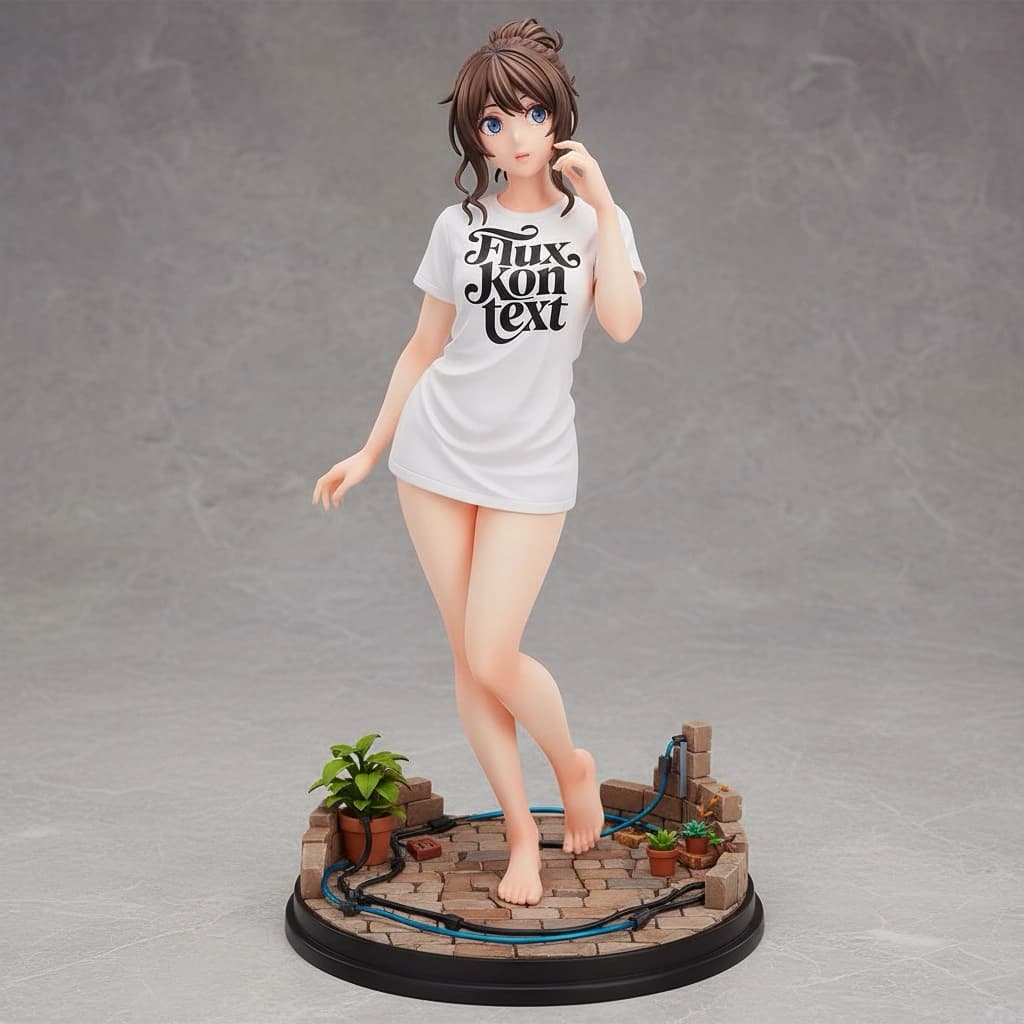 Various figurine styles showcase
